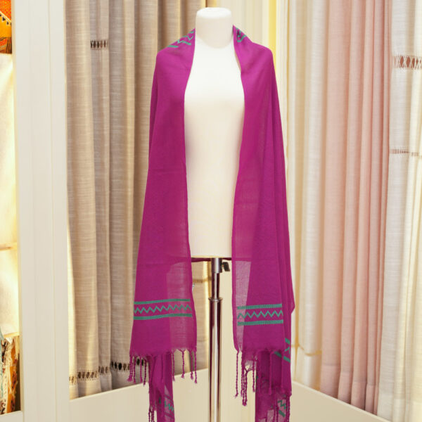Echarpe "aubergine"