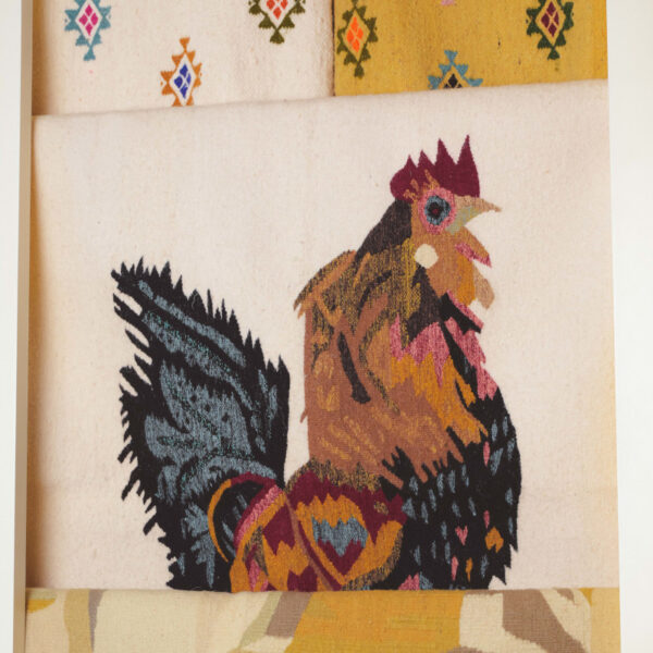 Tapis tableau "Coq"