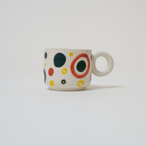 Mug « œil orange »