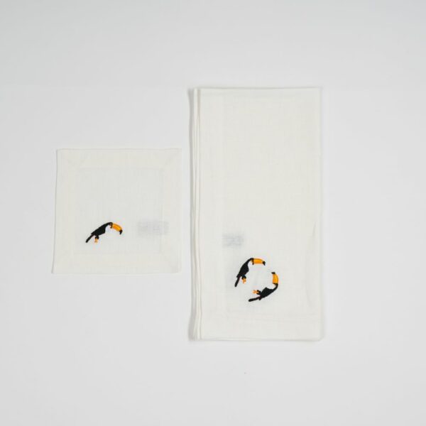 Nappe à thé « Corbeau 2 »